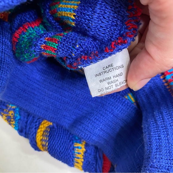 Purely Australian Clothing Company multicolored 3d sweater size M - Picture 5 of 8